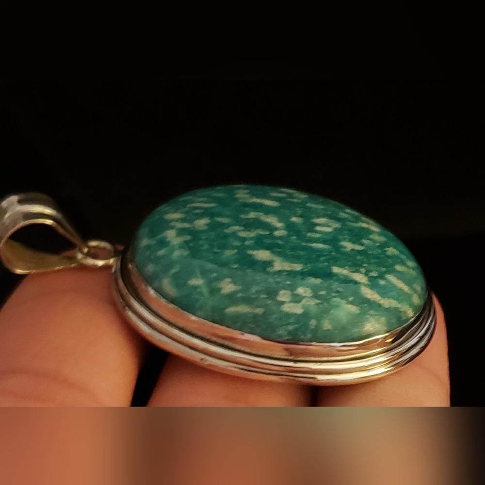 Amazonite Pendant - Picture 2 of 3